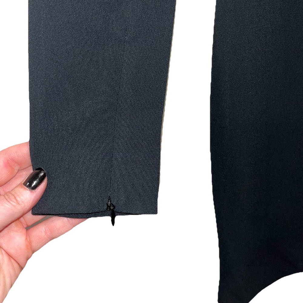 STELLA MCCARTNEY Isabela Chain Trim Mini Dress Black IT42 US6 Cocktail Evening - Picture 9 of 16